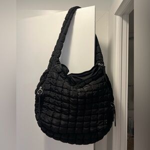 Free People Quilted Carryall Bag